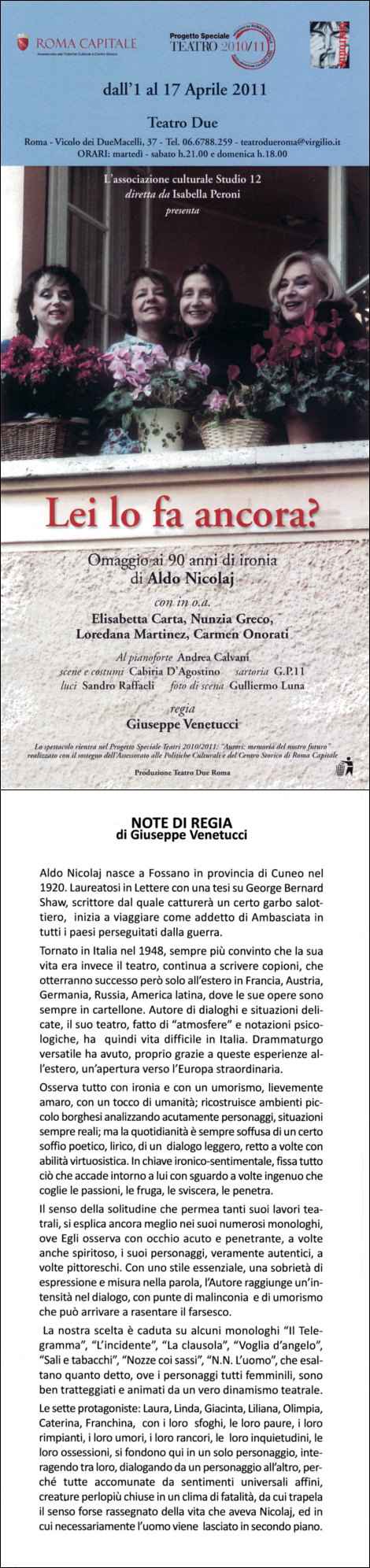 Programma Lei lo fa ancora